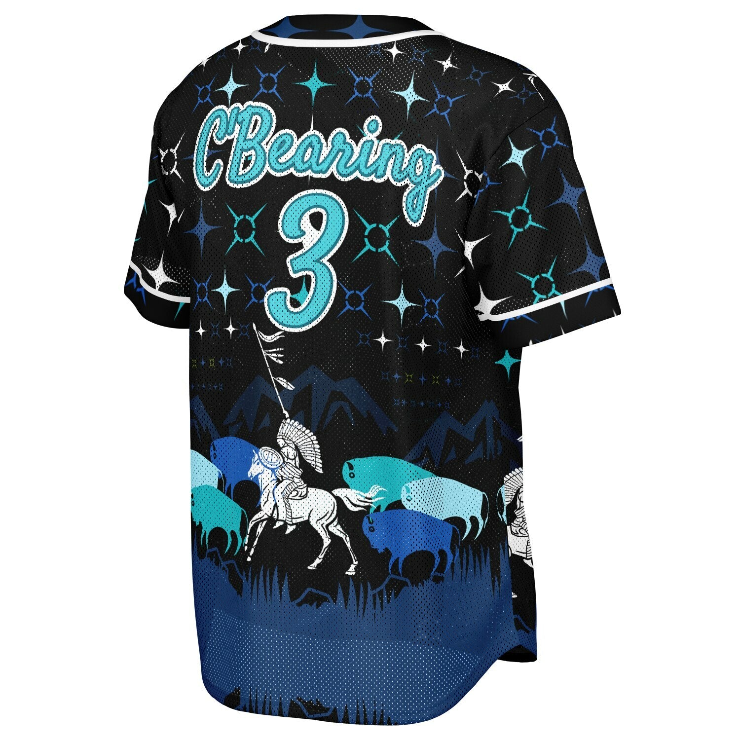 #3 C'Bearing Premium Baseball Jersey - AOP