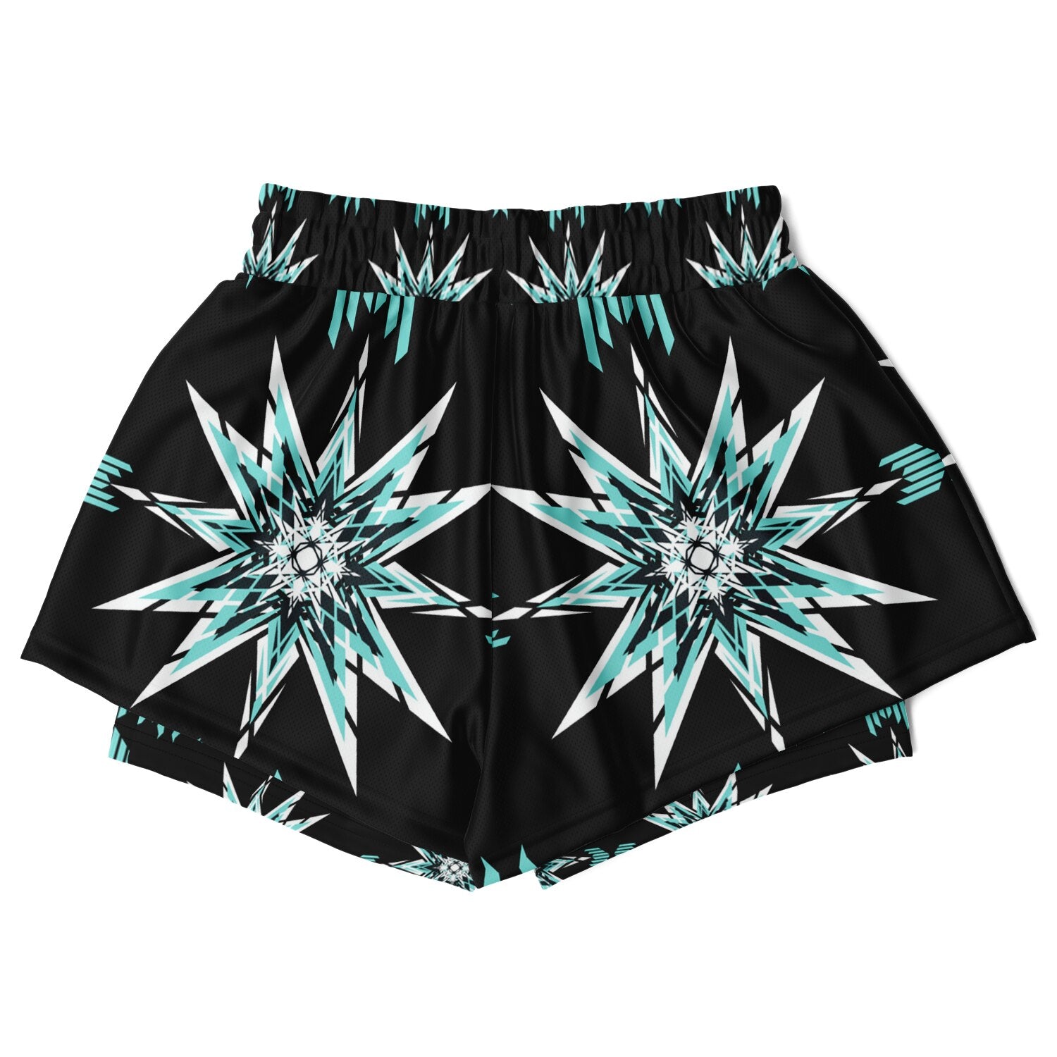 $NiieihiiNookei Women's 2-in-1 Shorts - AOP