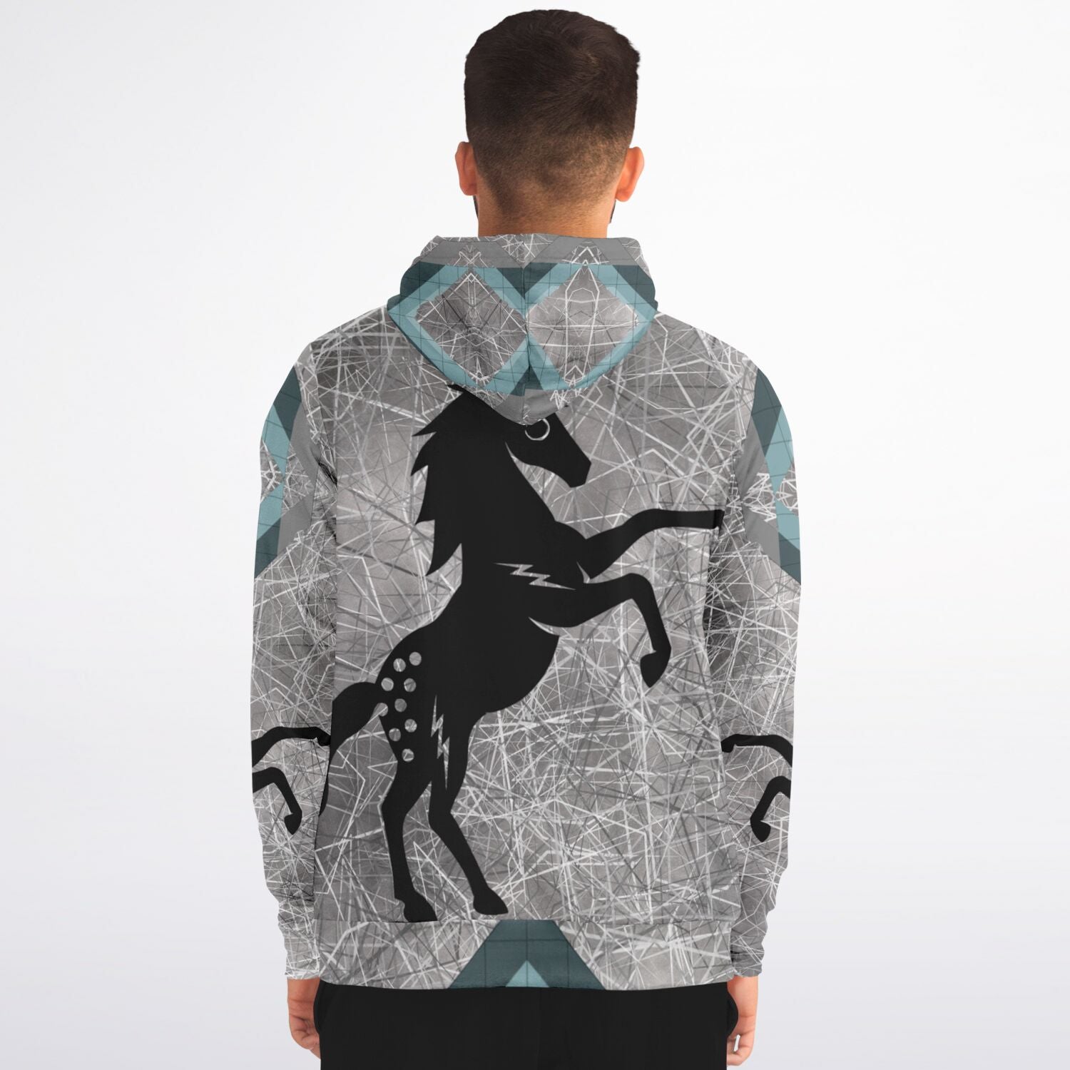 $NiieihiiNookei Fashion Zip-Up Hoodie - AOP