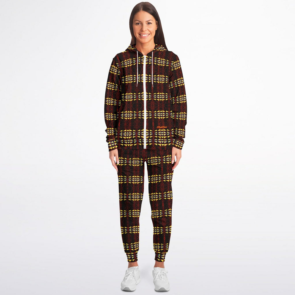 $NiieihiiNookei Fashion Ziphoodie & Jogger - AOP