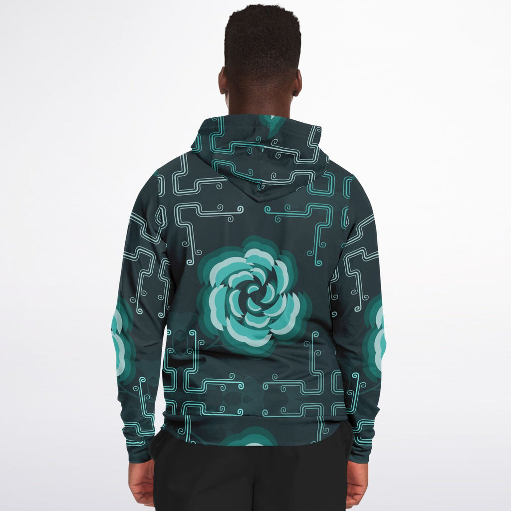 $NiieihiiNookei Fashion Zip-Up Hoodie - AOP