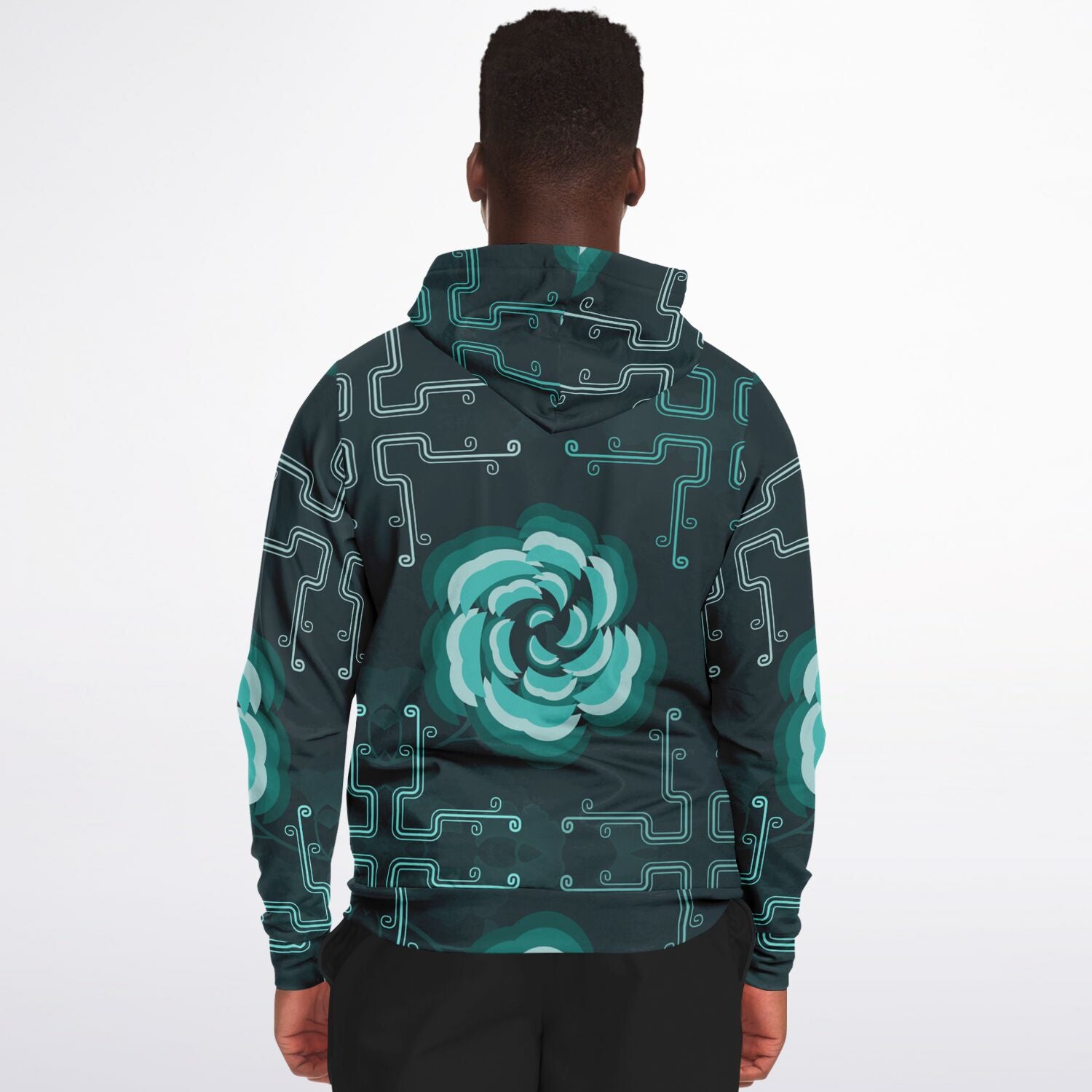 $NiieihiiNookei Fashion Zip-Up Hoodie - AOP