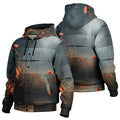 $NiieihiiNookei Hooded Jacket - AOP
