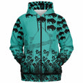 $NiieihiiNookei Fashion Zip-Up Hoodie - AOP