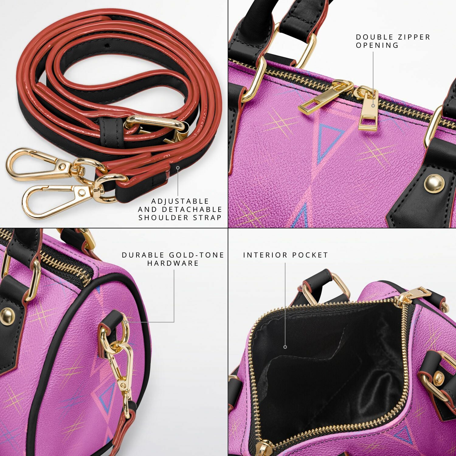 $NiieihiiNookei Crossbody Handbag - AOP