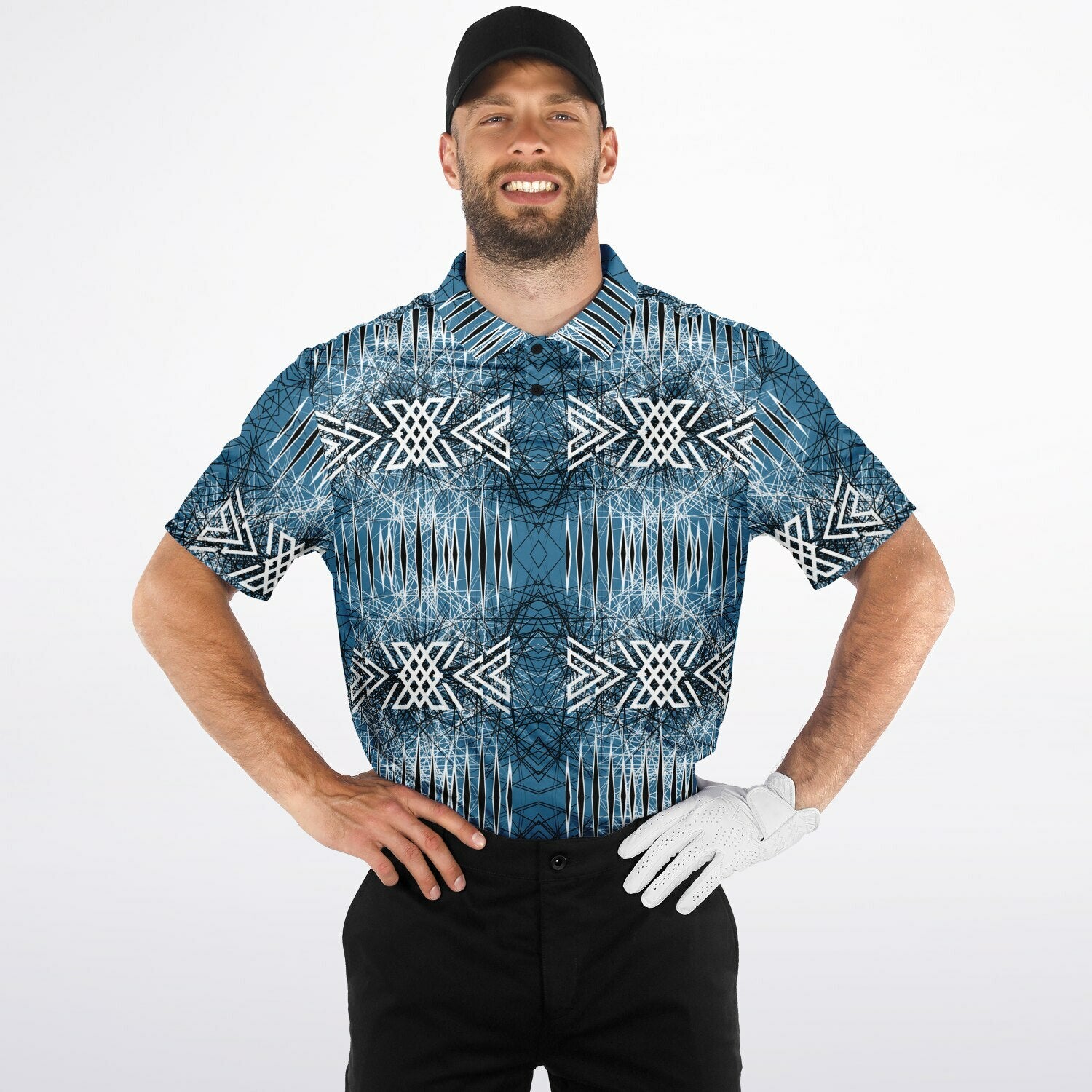 $NiieihiiNookei Polo Shirt - AOP