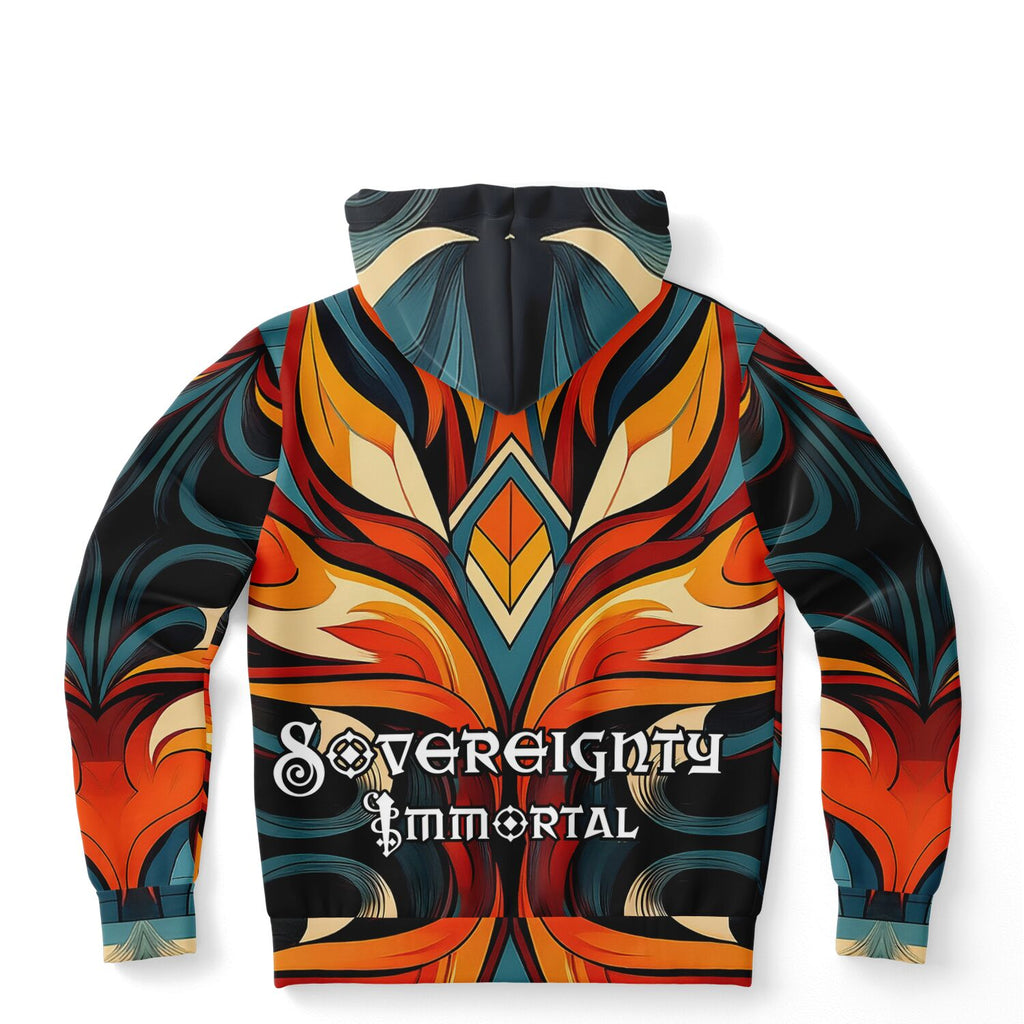 $NiieihiiNookei Sovereignty Immortal Athletic Hoodie - AOP