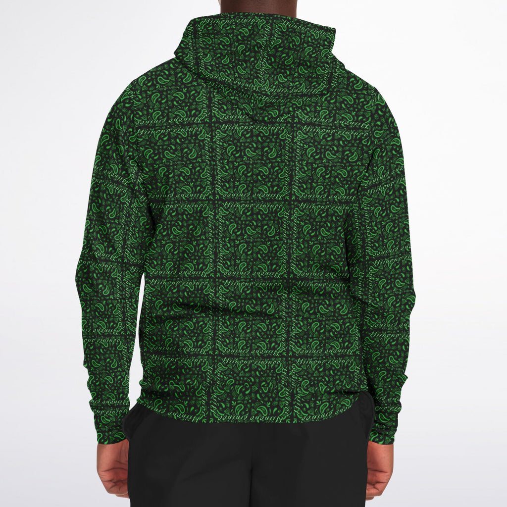 $NiieihiiNookei Athletic Zip-Up Hoodie - AOP