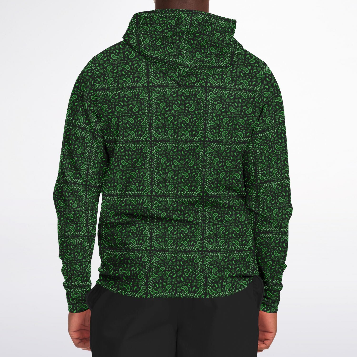 $NiieihiiNookei Athletic Zip-Up Hoodie - AOP