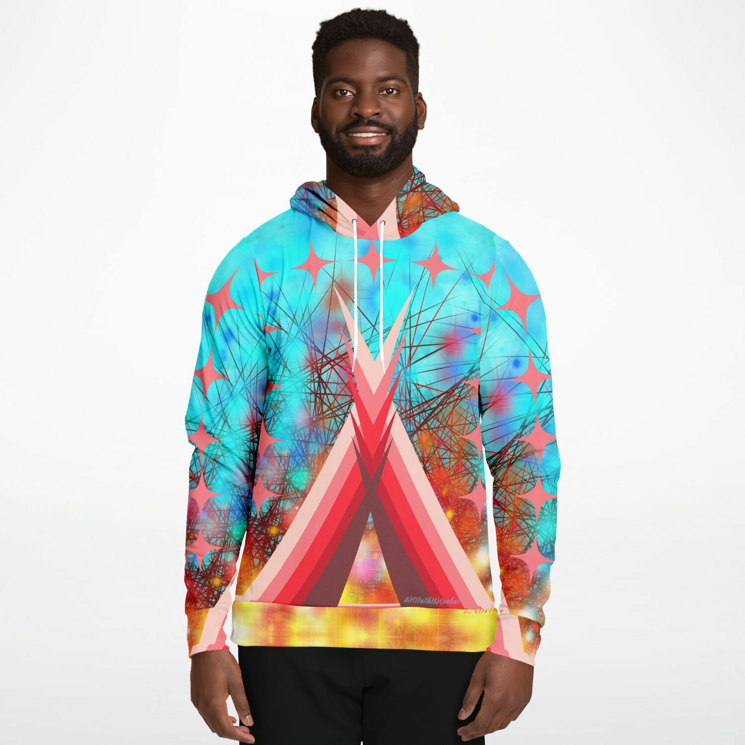 $NiieihiiNookei Athletic Hoodie - AOP