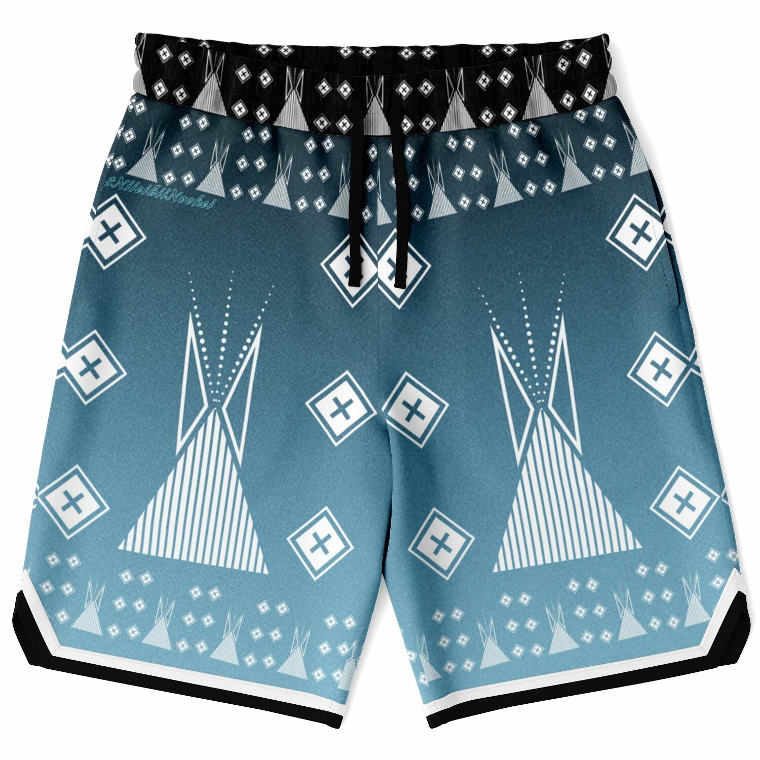 $NiieihiiNookei Basketball Short Rib - AOP