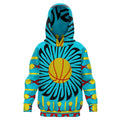 $NiieihiiNookei Athletic Kids Hoodie - AOP
