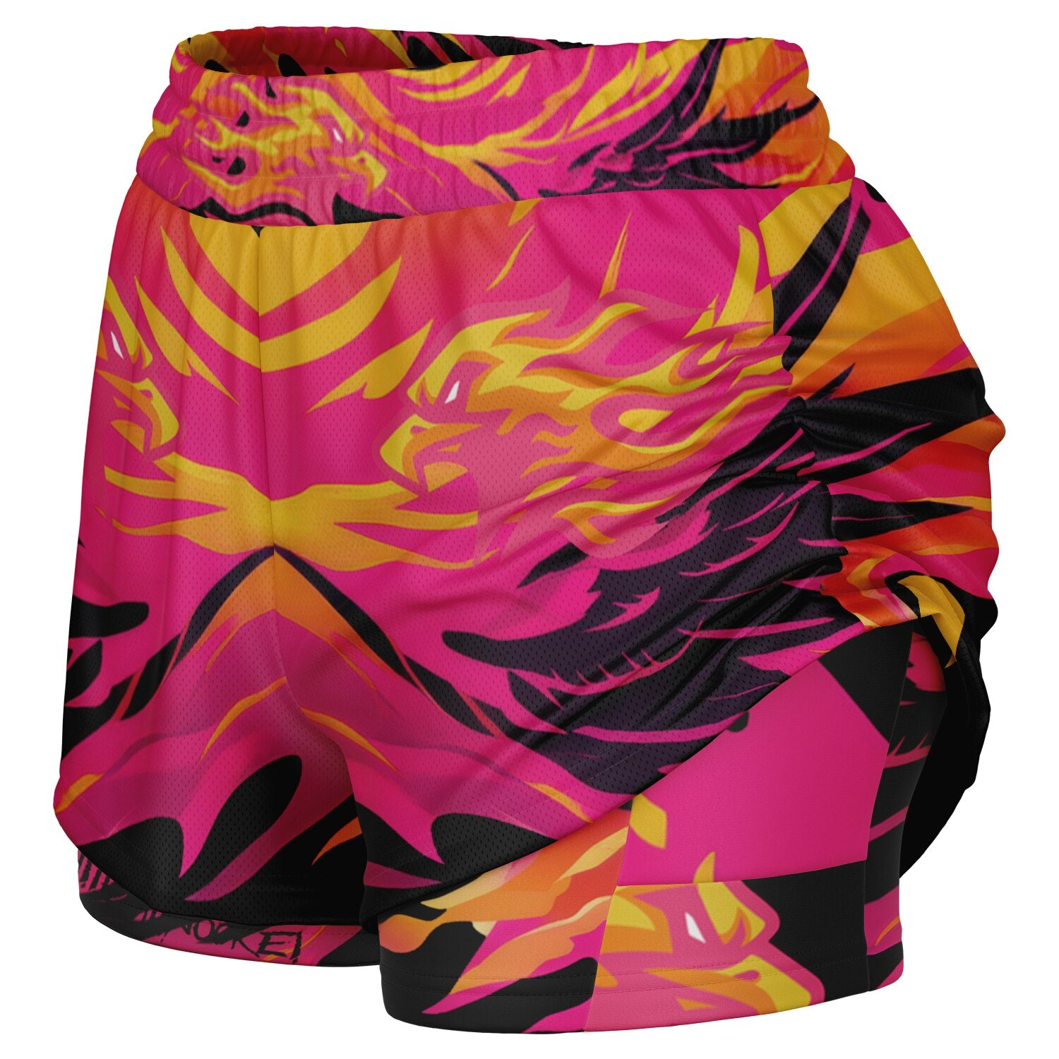 $NiieihiiNookei Women's 2-in-1 Shorts - AOP