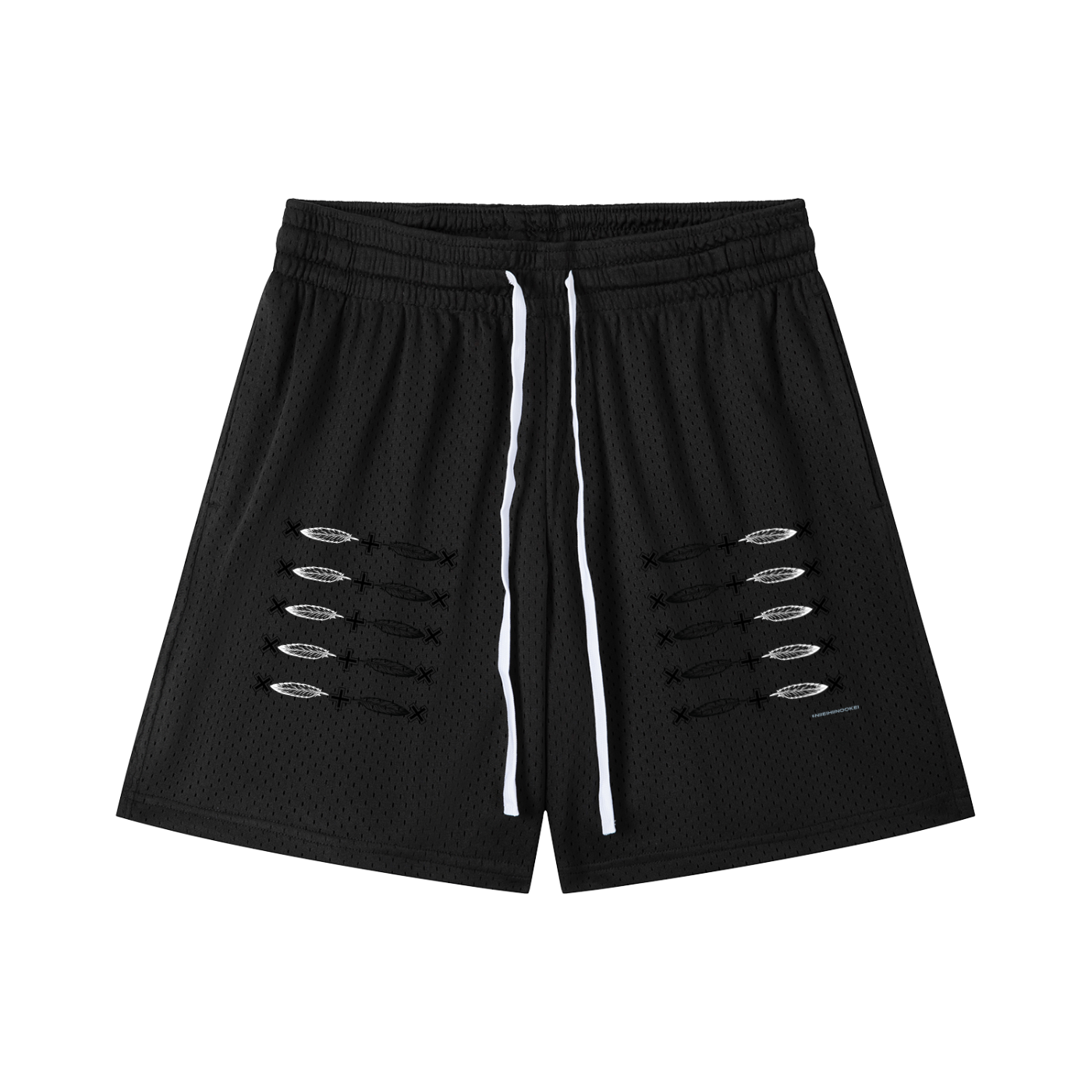$NiieihiiNookeiMesh Drawstring Shorts