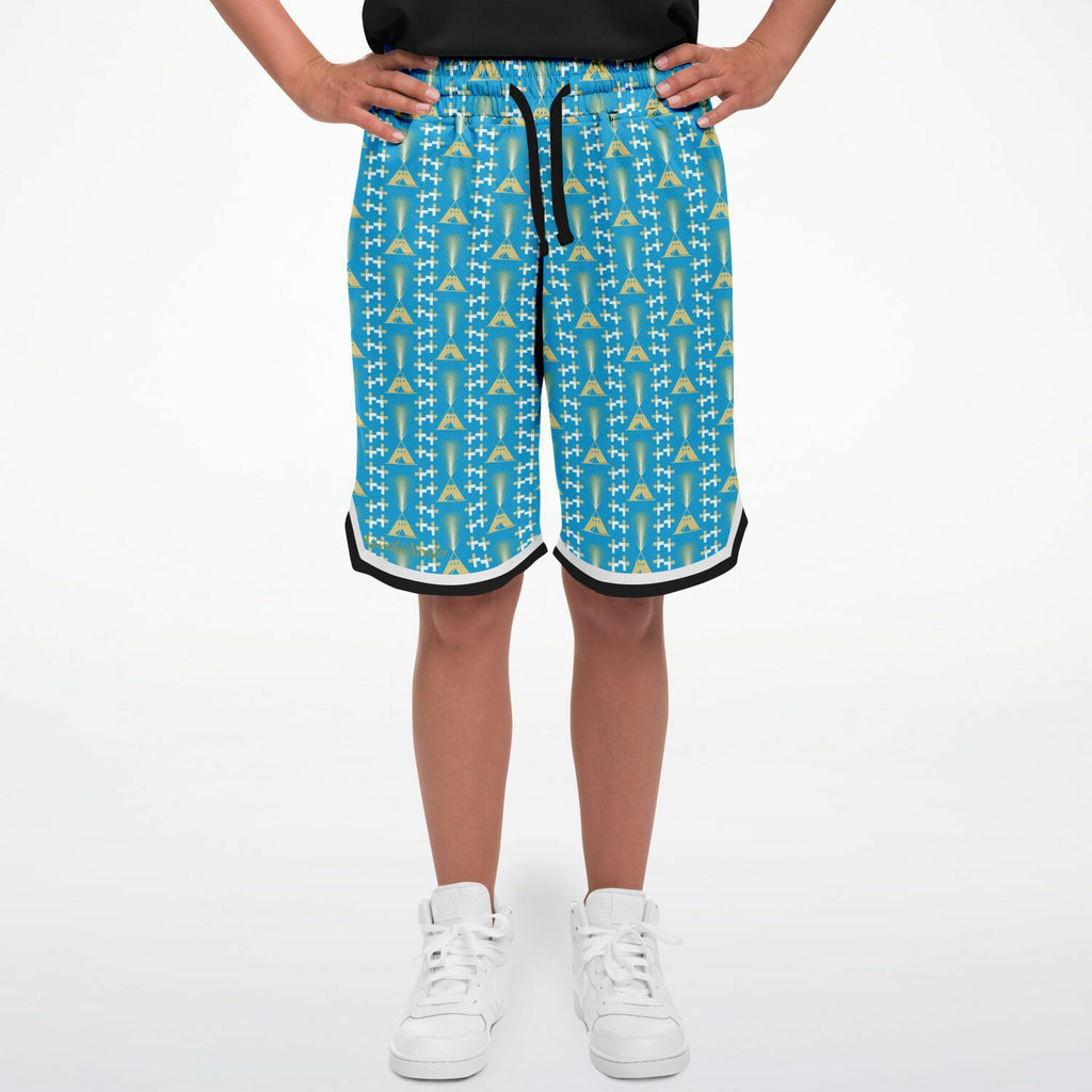 $NiieihiiNookei Basketball Short Rib - AOP