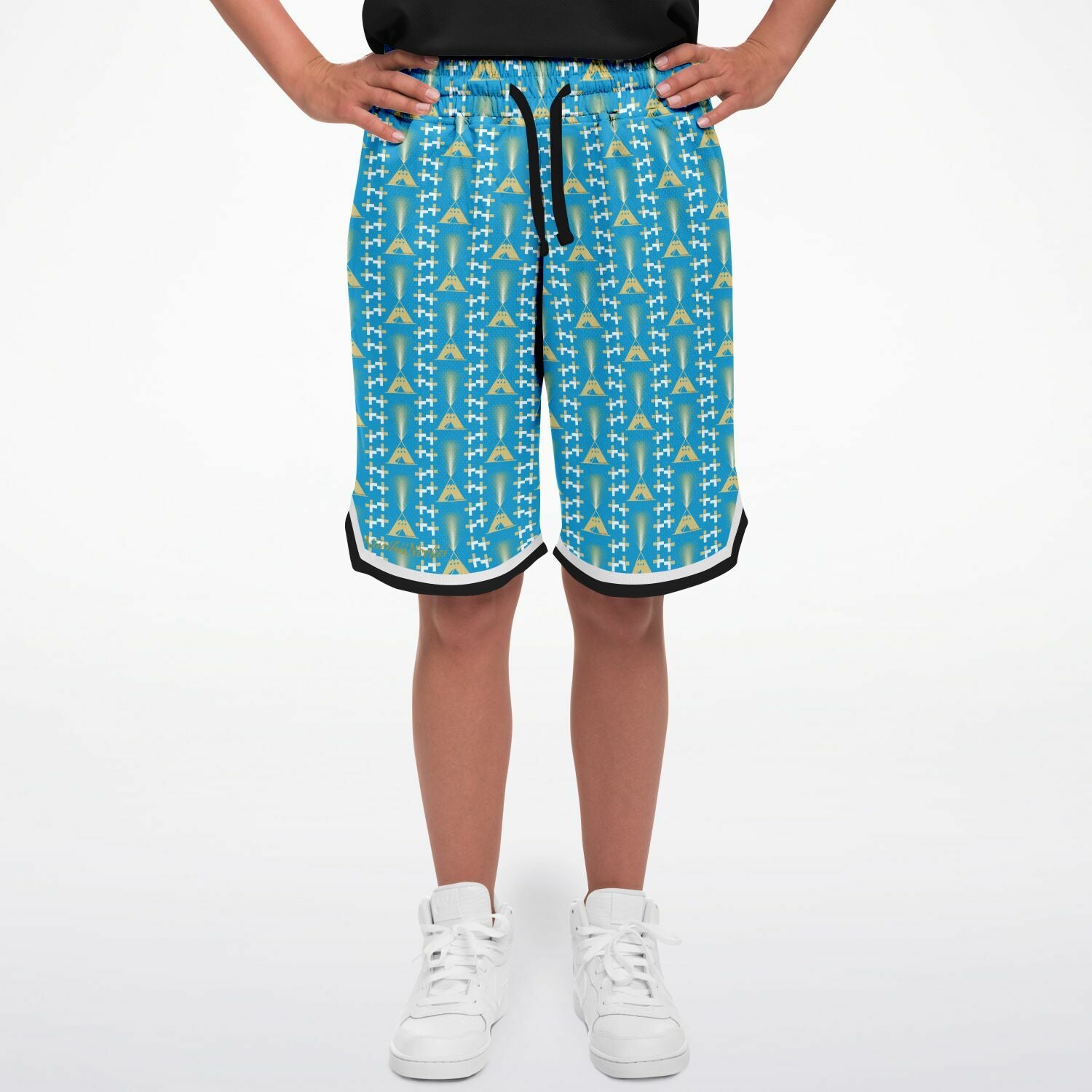 $NiieihiiNookei Basketball Short Rib - AOP