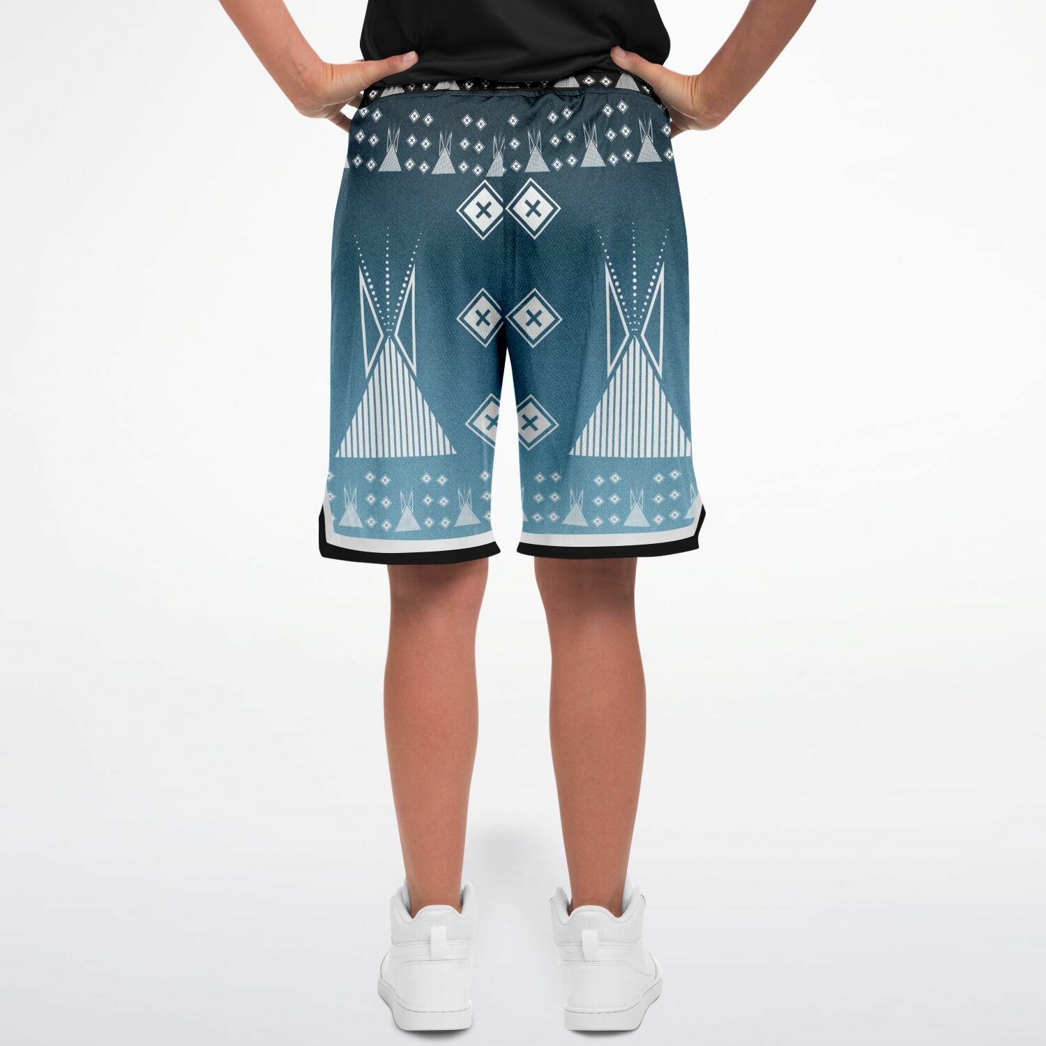 $NiieihiiNookei Basketball Short Rib - AOP
