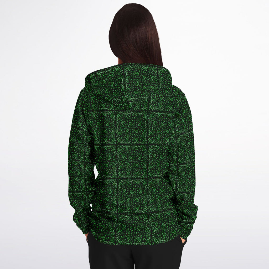 $NiieihiiNookei Athletic Zip-Up Hoodie - AOP