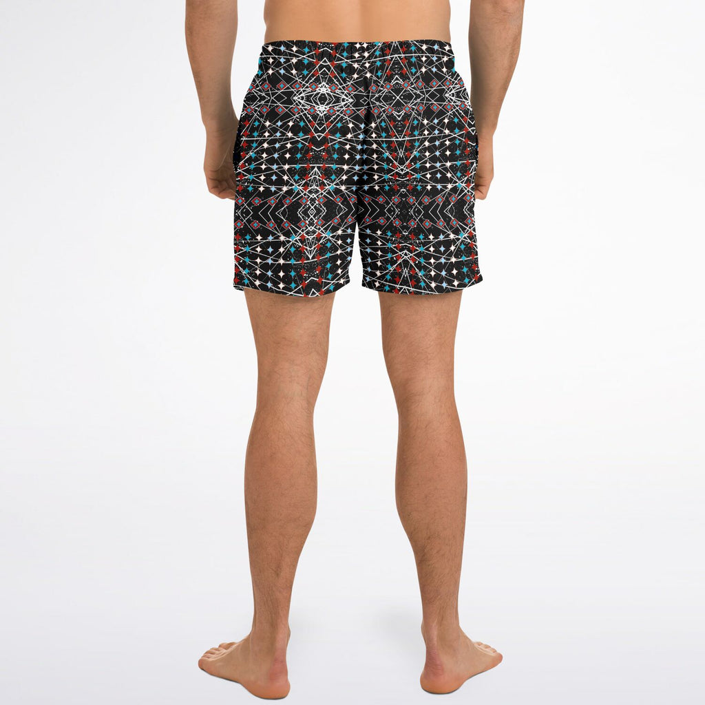 $NiieihiiNookei Swim Trunks Men - AOP