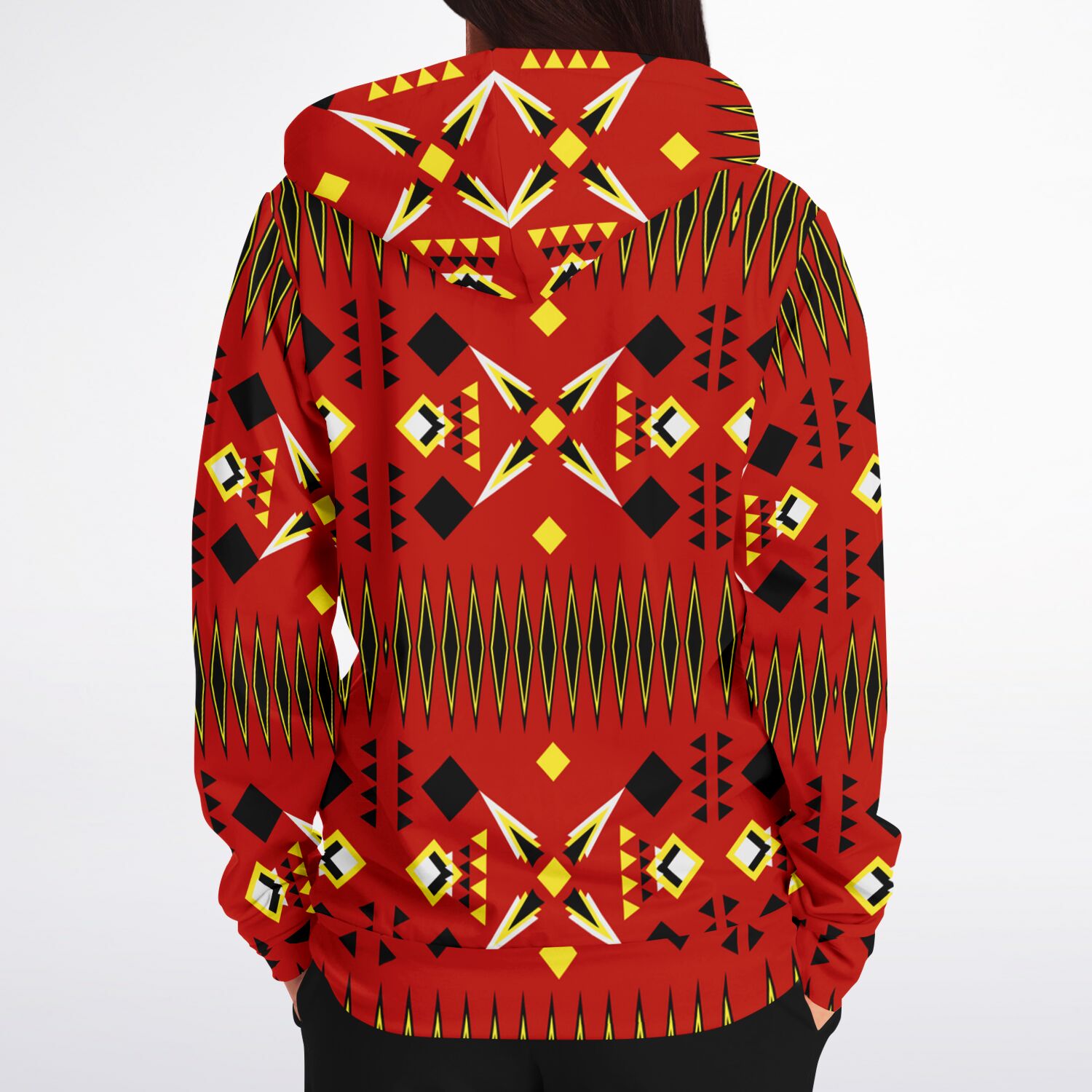 $NiieihiiNookei Athletic Zip-Up Hoodie - AOP