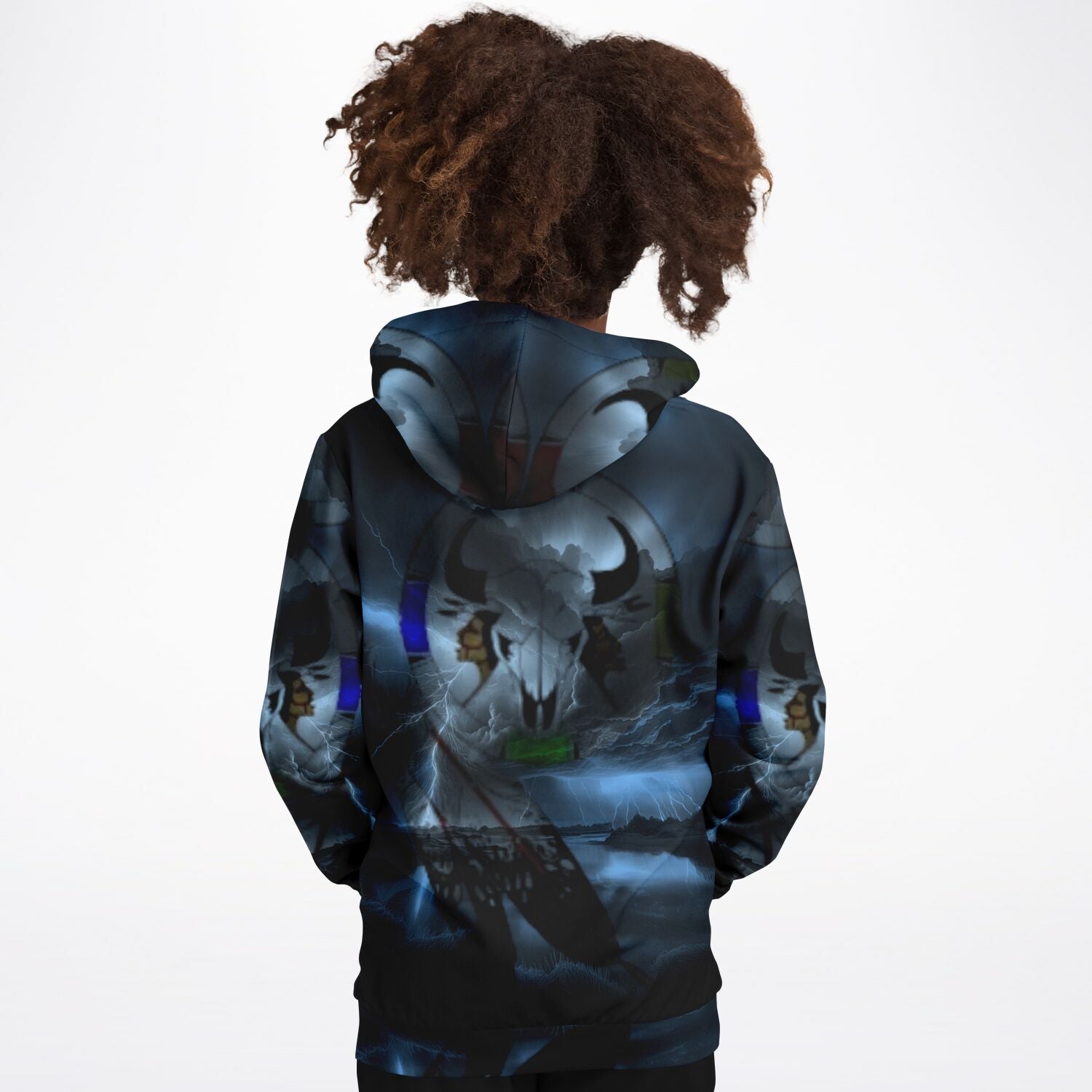 Northern Arapaho Tribe Logo Fashion Kids Hoodie - AOP