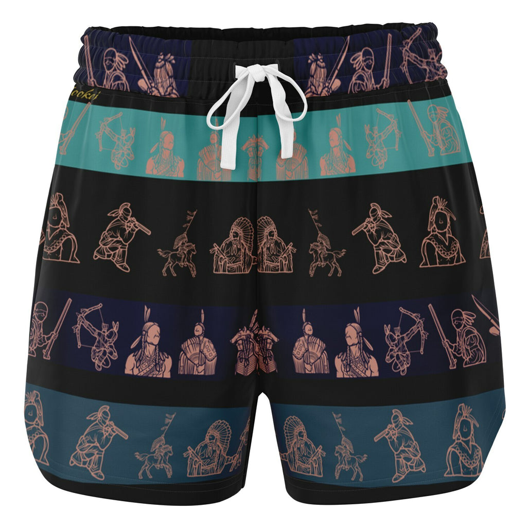 $NiieihiiNookei Athletic Loose Shorts - AOP