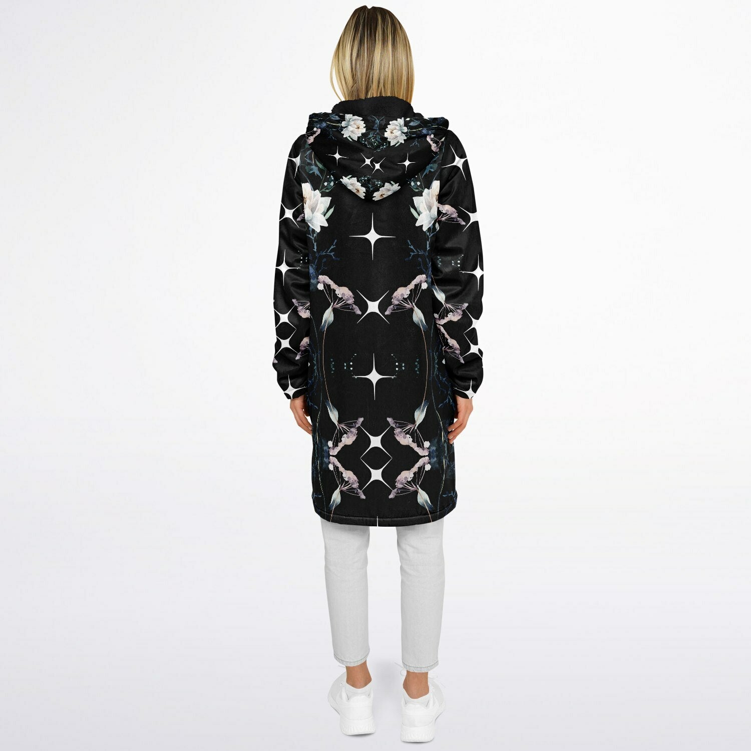 $NiieihiiNookei Zipper Cloak - AOP