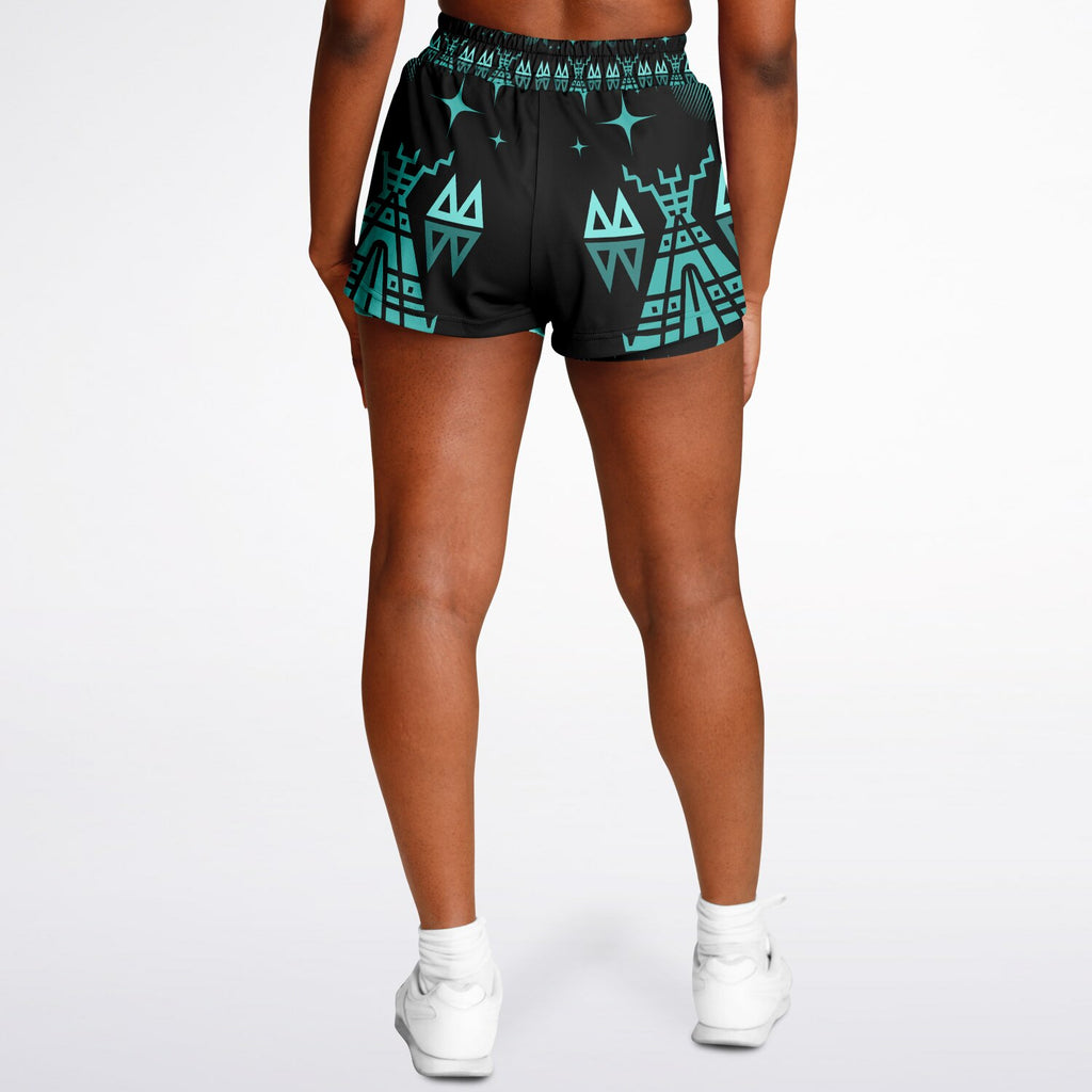 $NiieihiiNookei Women's 2-in-1 Shorts - AOP