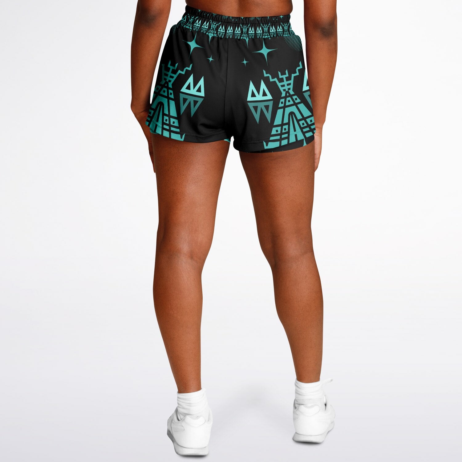 $NiieihiiNookei Women's 2-in-1 Shorts - AOP