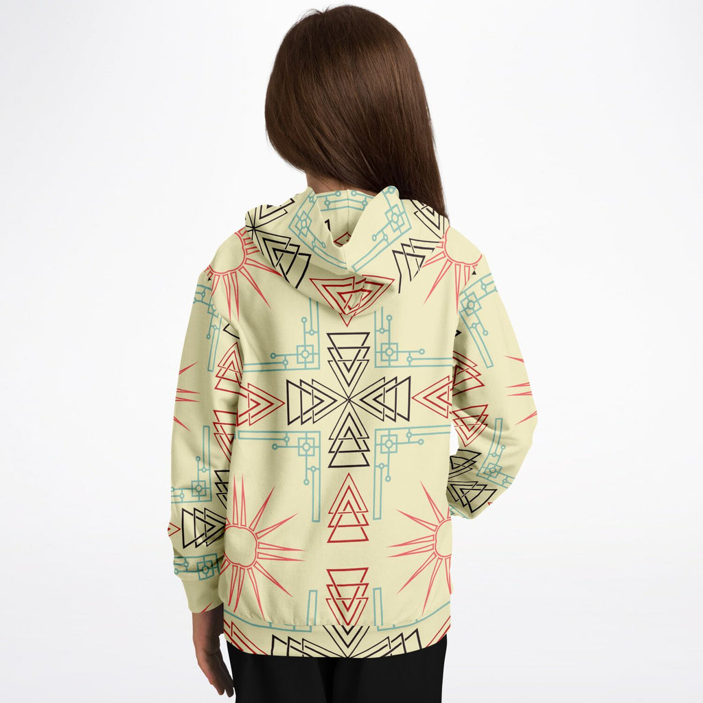$NiieihiiNookei Athletic Kids Hoodie - AOP