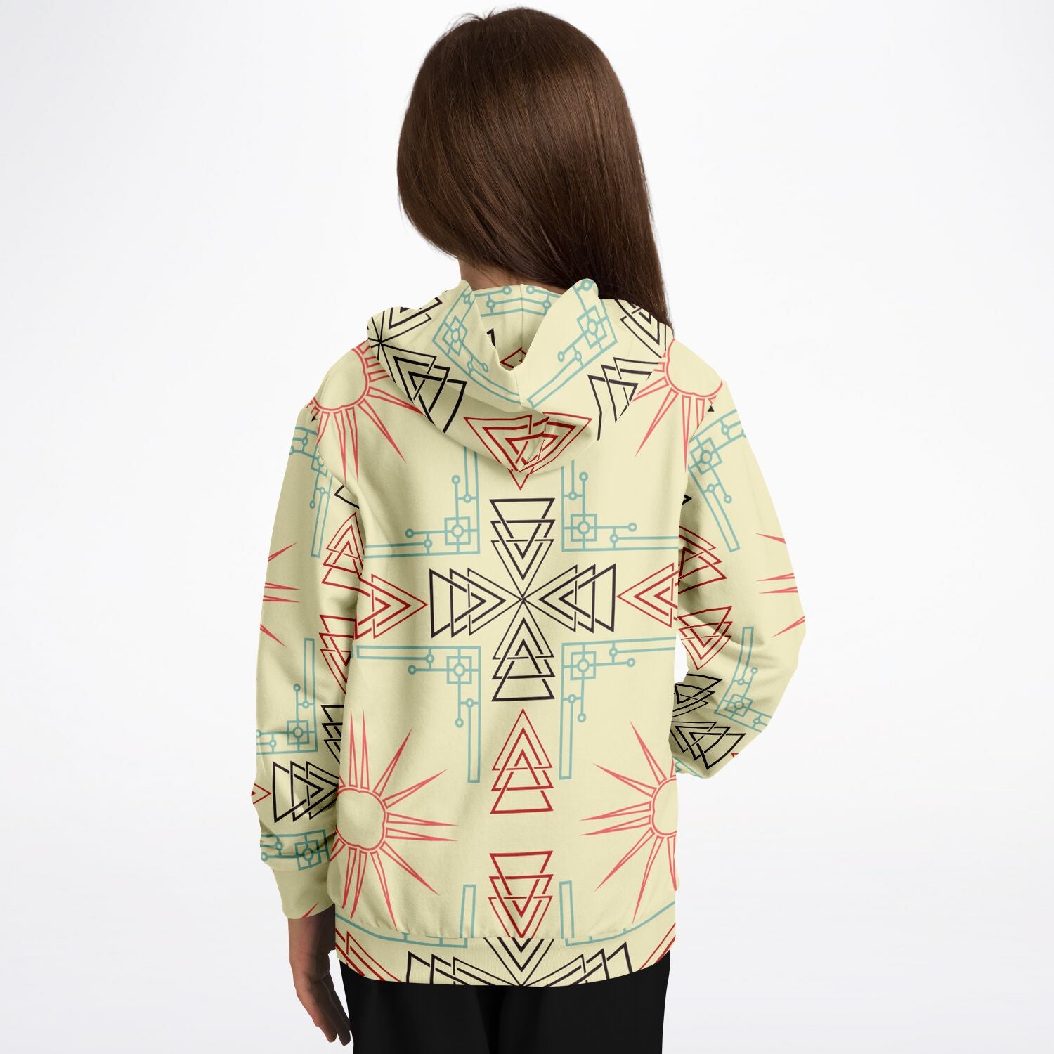 $NiieihiiNookei Athletic Kids Hoodie - AOP