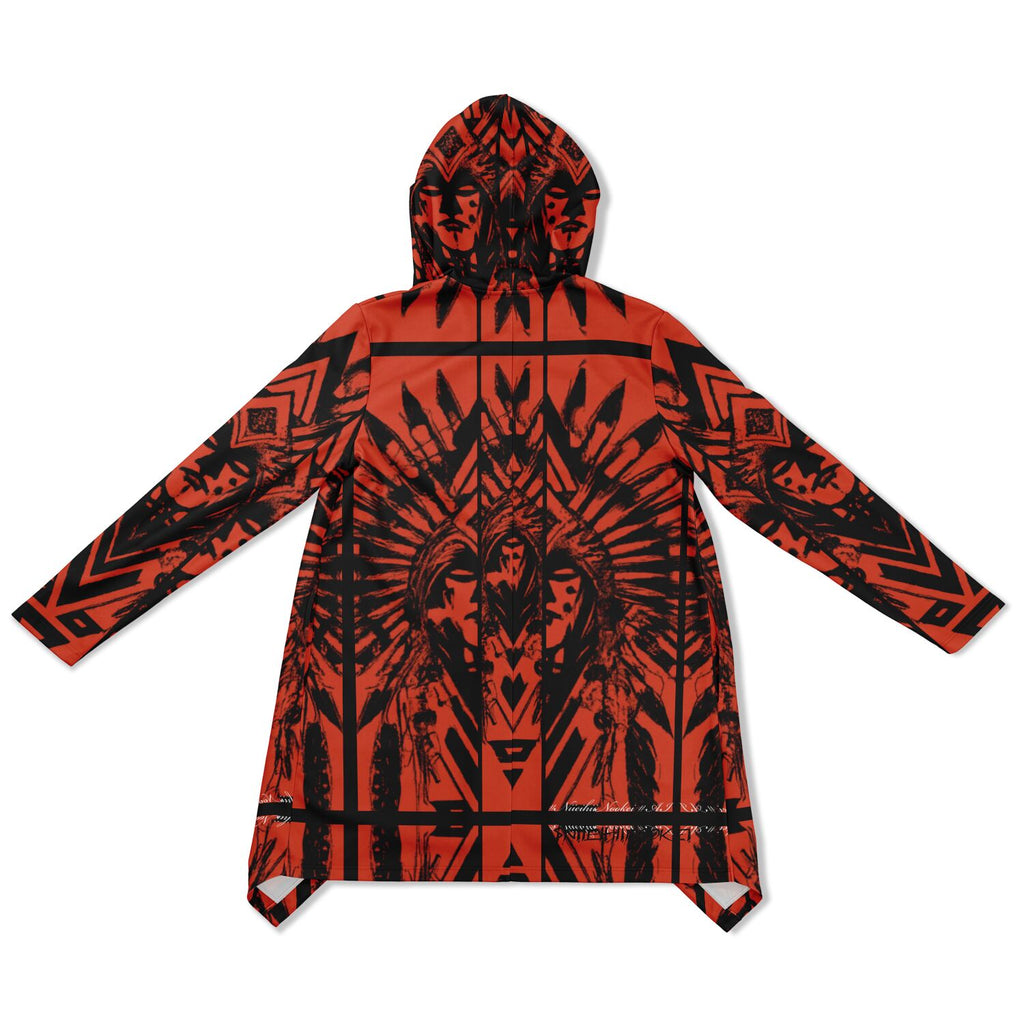 $NiieihiiNookei Fashion Elongated Cloak - AOP