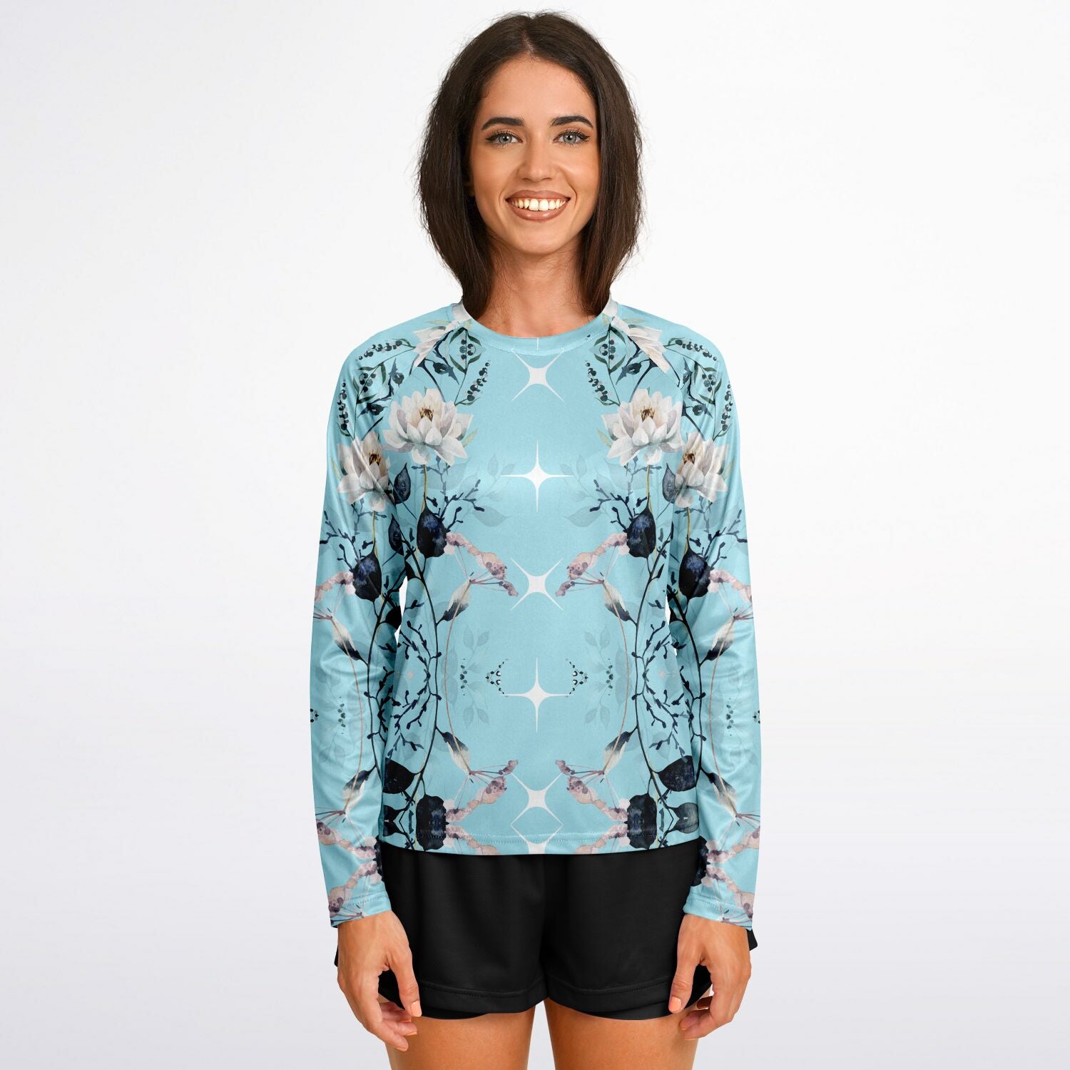 $NiieihiiNookei Women's Long Sleeve Performance Shirt - AOP