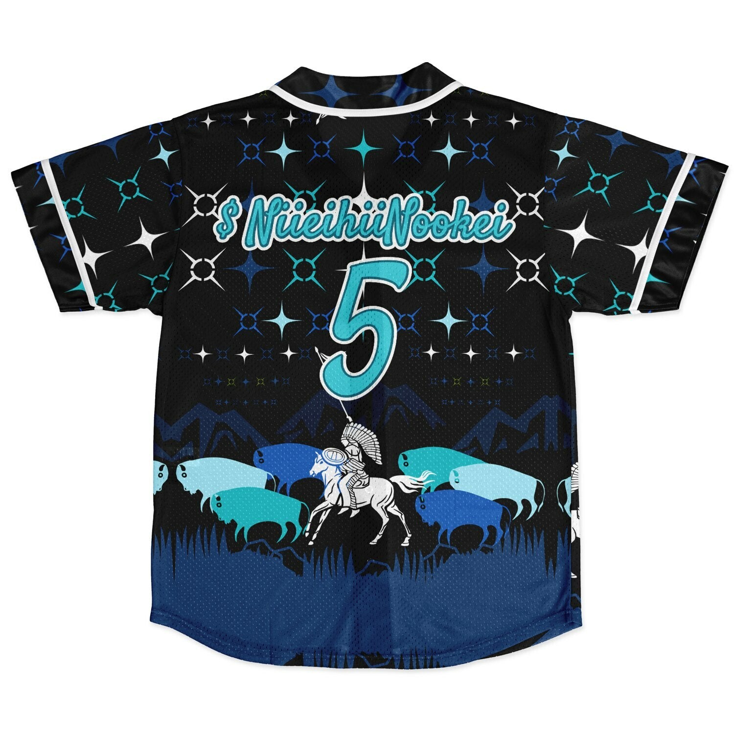 #5 $NiieihiiNookei Premium Baseball Jersey - AOP