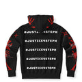 #JUSTICE4STEPH Athletic Zip-Up Hoodie - AOP