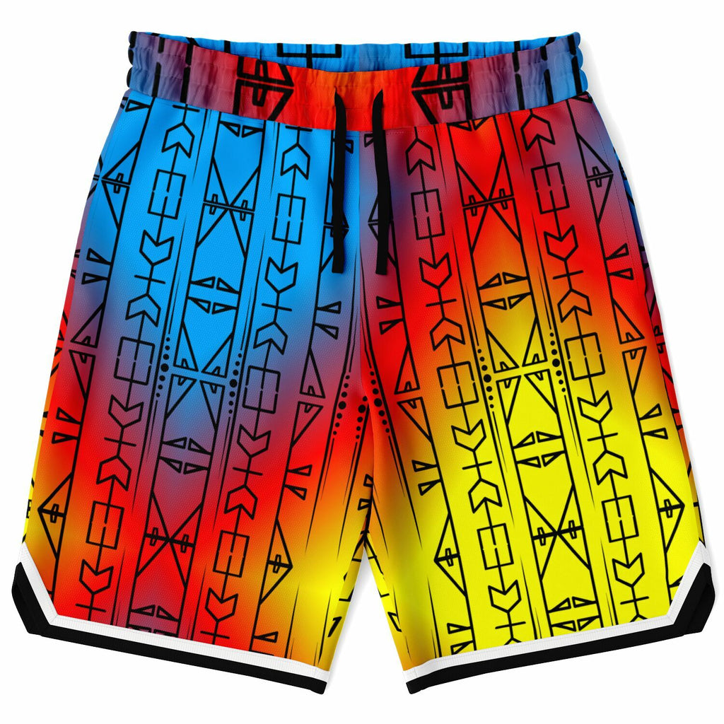 $NiieihiiNookei Basketball Short Rib - AOP