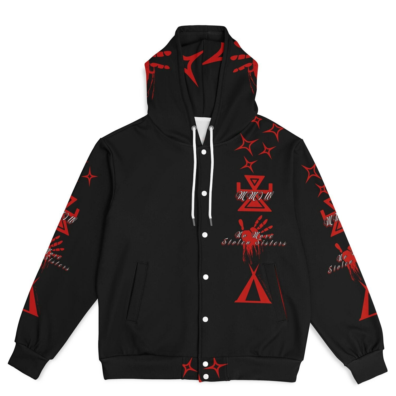 MMIW AWARENESS Hooded Jacket - AOP