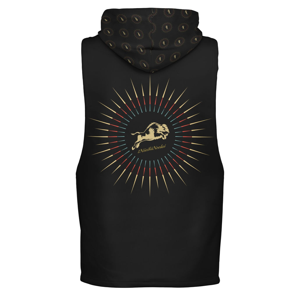 $NiieihiiNookei Athletic Drop Armhole Hoodie - AOP