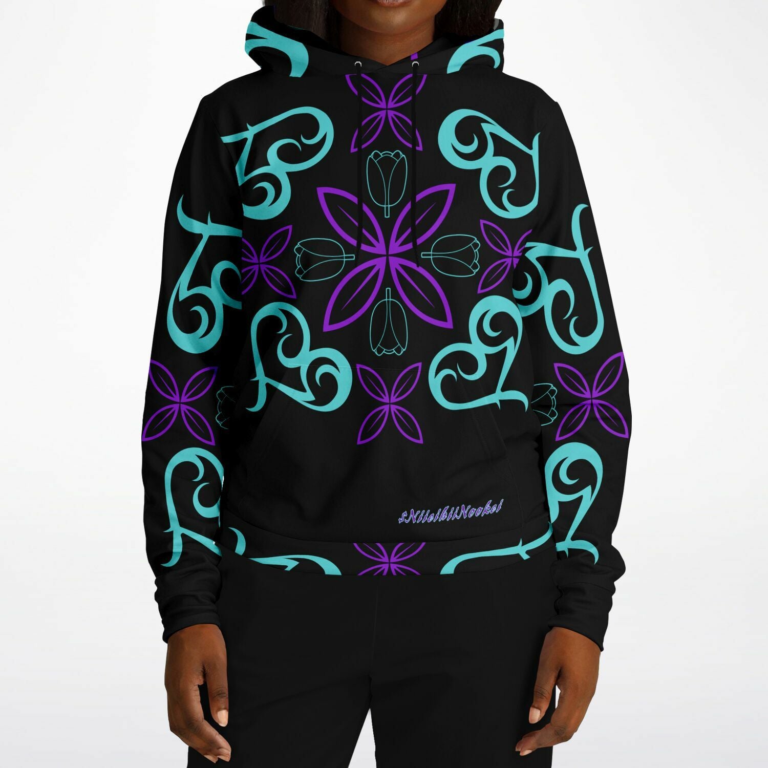 $NiieihiiNookei Athletic Hoodie - AOP