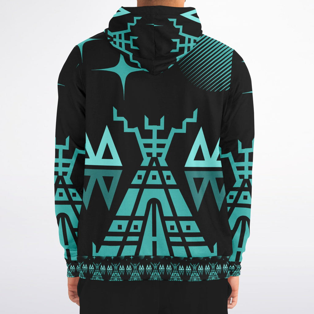 $NiieihiiNookei Fashion Zip-Up Hoodie - AOP