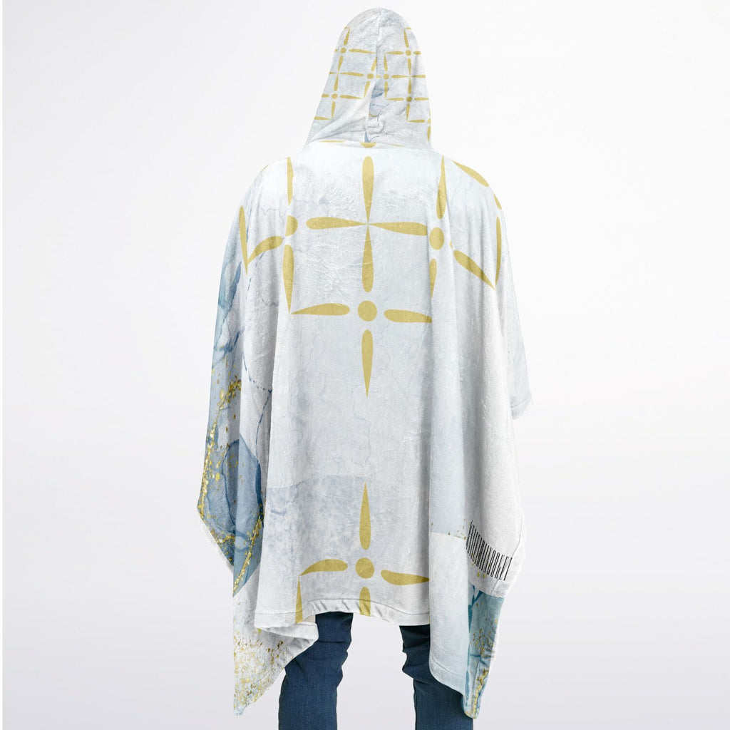 $NiieihiiNookei Flannel Blanket Poncho - AOP