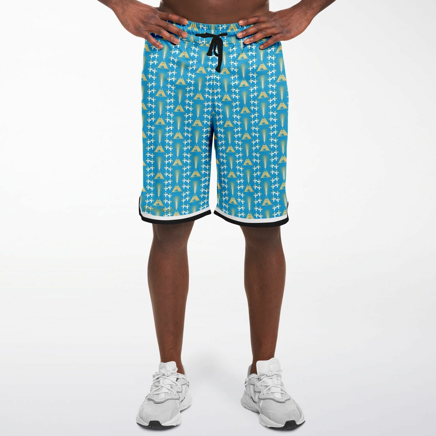 $NiieihiiNookei Basketball Short Rib - AOP