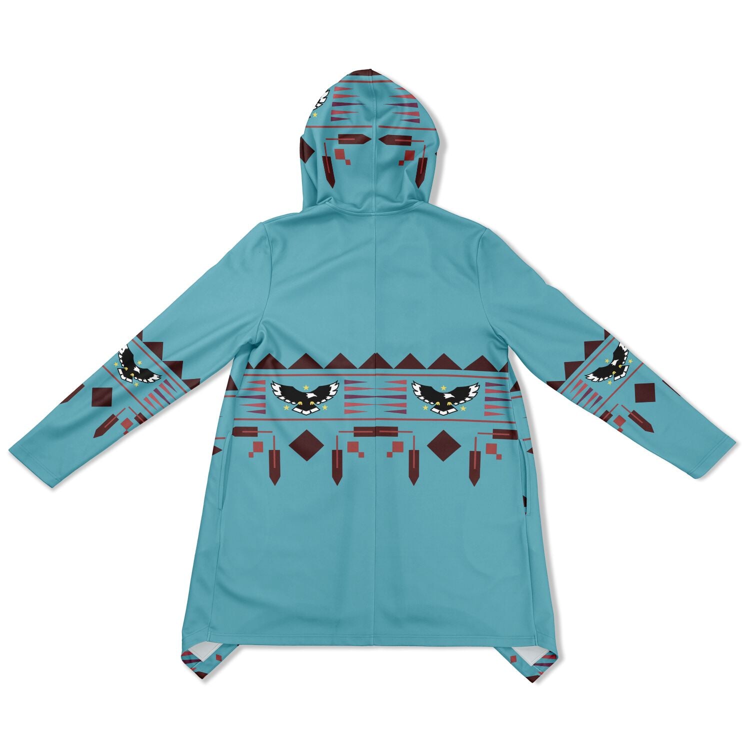 $NiieihiiNookei Fashion Elongated Cloak - AOP