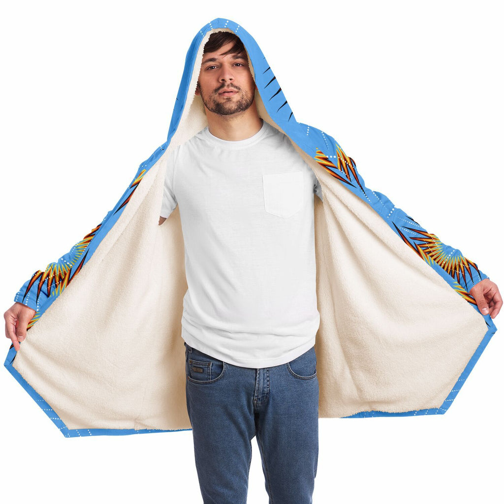 $NiieihiiNookei Microfleece Cloak - AOP