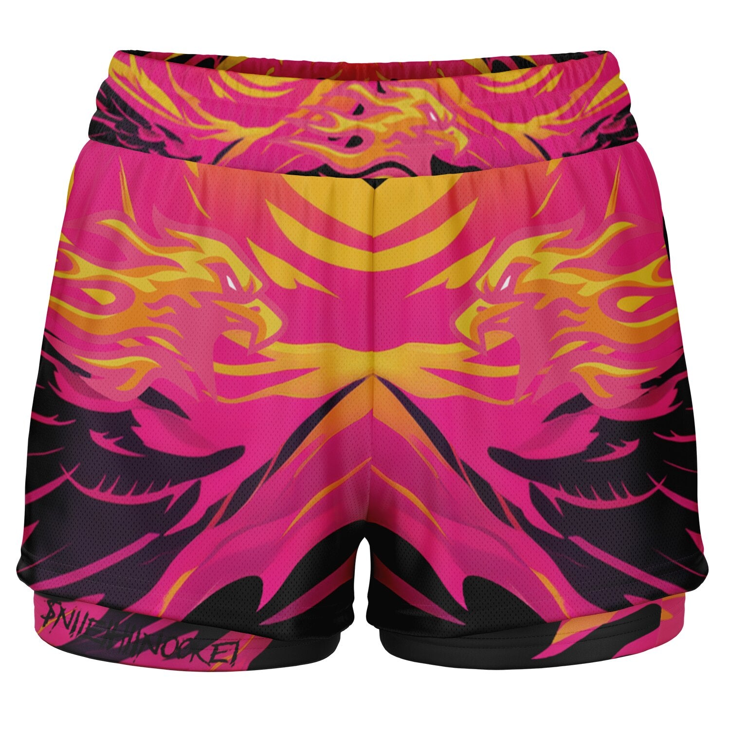 $NiieihiiNookei Women's 2-in-1 Shorts - AOP