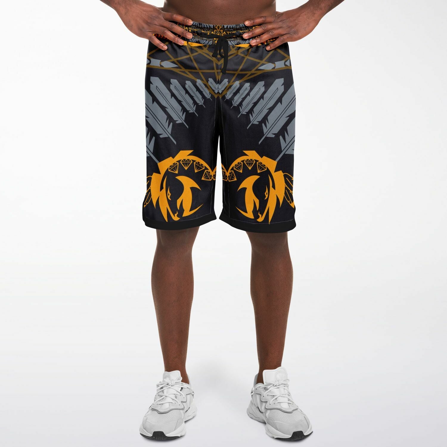 $NiieihiiNookei Basketball Short Rib - AOP