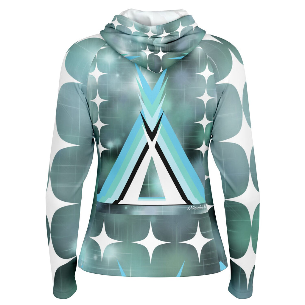 $NiieihiiNookei Hooded Performance Shirt - AOP