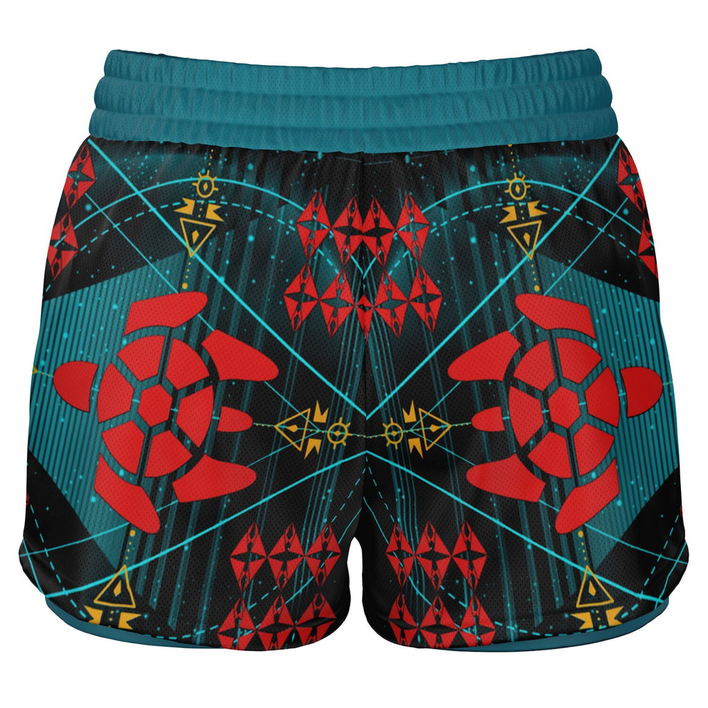 $NiieihiiNookei Women's 2-in-1 Shorts - AOP