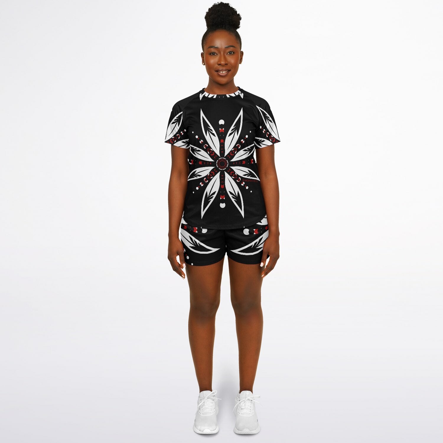 $NiieihiiNookei Women's Active Set - AOP