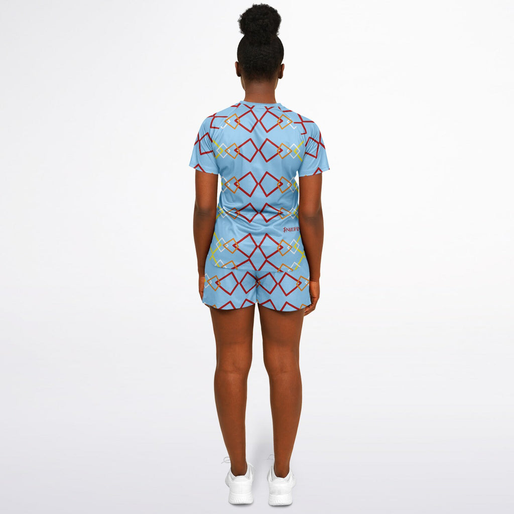 $NiieihiiNookei Women's Active Set - AOP